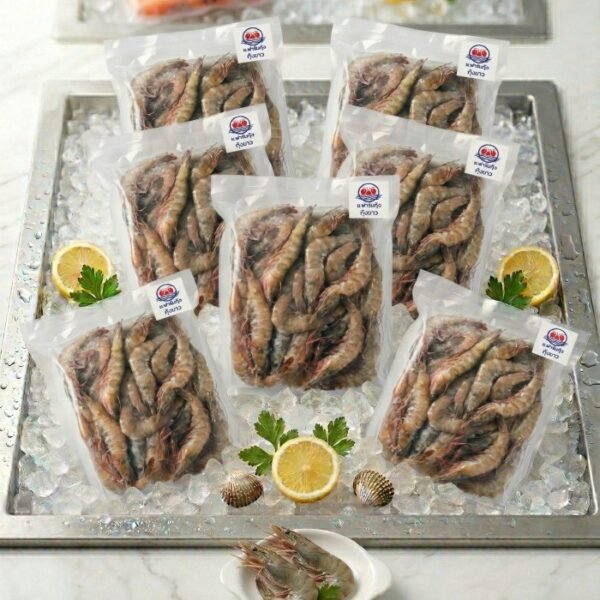 กุ้งขาวแช่แข็ง กล่อง 10 กิโลกรัม