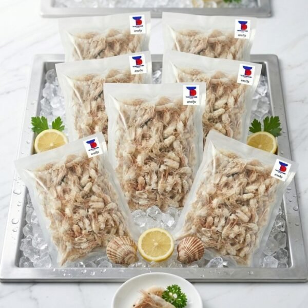 คางกุ้งแช่แข็ง กล่อง 10 กิโลกรัม