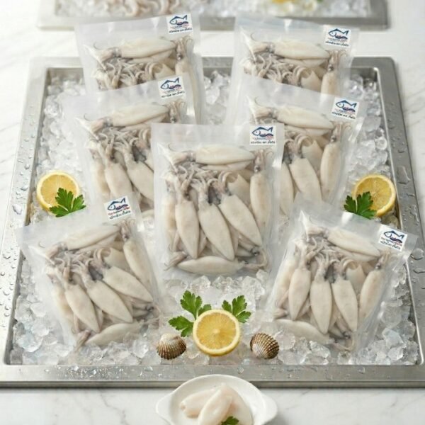 ปลาหมึกกล้วยแช่แข็ง กล่อง 10 กิโลกรัม