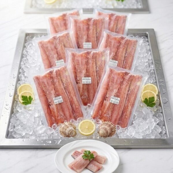 เนื้อปลาช่อนตัดแต่ง ขนาด 1 กิโลกรัม